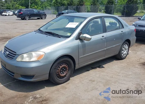 2003 Toyota Corolla Le from USA, damaged, VIN 1NXBR32E63Z091759